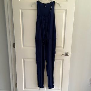 New without tags Gap navy utility jumpsuit
